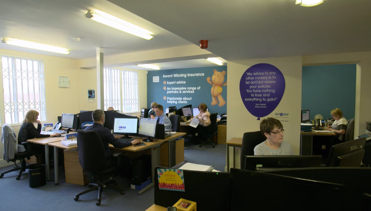Dot2dot Team in Office