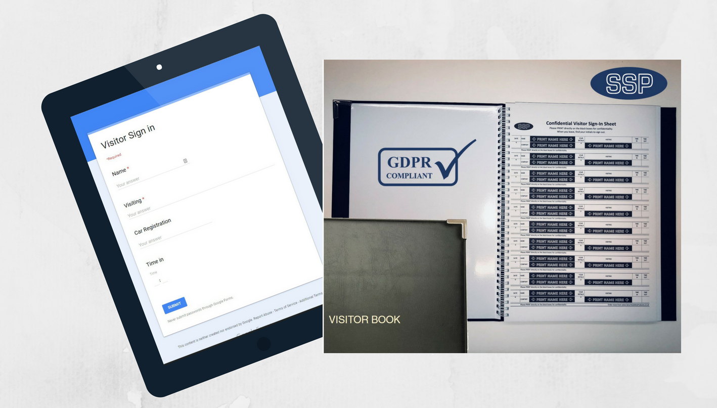 GDPR Visitor Book