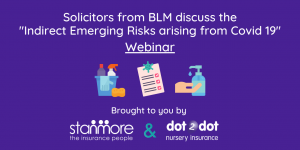 Indirect Emerging Risks arising from Covid 19